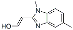 53454-65-2,Ethenol, 2-(1,5-dimethyl-1H-benzimidazol-2-yl)- (9CI)