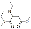 534603-34-4,2-Piperazineaceticacid,1-ethyl-4-methyl-3-oxo-,methylester(9CI)