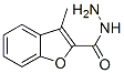 53524-81-5,3-METHYL-BENZOFURAN-2-CARBOXYLIC ACID HYDRAZIDE