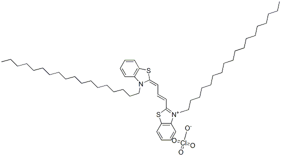 53533-50-9,3,3'-DIOCTADECYLTHIACARBOCYANINE PERCHLORATE