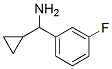535925-74-7,Benzenemethanamine, alpha-cyclopropyl-3-fluoro- (9CI)