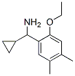 535926-65-9,Benzenemethanamine, alpha-cyclopropyl-2-ethoxy-4,5-dimethyl- (9CI)