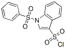 535930-73-5,1-(Phenylsulfonyl)indole-3-sulfonyl chloride