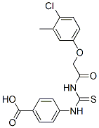 535945-85-8,4-[[[[(4-CHLORO-3-METHYLPHENOXY)ACETYL]AMINO]THIOXOMETHYL]AMINO]-BENZOIC ACID