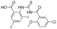 535947-59-2,2-[[[(5-CHLORO-2-METHOXYBENZOYL)AMINO]THIOXOMETHYL]AMINO]-3,5-DIIODO-BENZOIC ACID