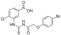 535949-06-5,3-[[[[(4-BROMOPHENOXY)ACETYL]AMINO]THIOXOMETHYL]AMINO]-4-CHLORO-BENZOIC ACID