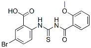 535954-46-2,5-BROMO-2-[[[(2-METHOXYBENZOYL)AMINO]THIOXOMETHYL]AMINO]-BENZOIC ACID