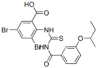 535954-61-1,3,5-DIBROMO-2-[[[[3-(1-METHYLPROPOXY)BENZOYL]AMINO]THIOXOMETHYL]AMINO]-BENZOIC ACID
