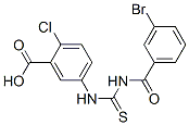 535957-63-2,5-[[[(3-BROMOBENZOYL)AMINO]THIOXOMETHYL]AMINO]-2-CHLORO-BENZOIC ACID