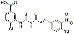 535963-92-9,4-CHLORO-3-[[[[3-(4-CHLORO-3-NITROPHENYL)-1-OXO-2-PROPENYL]AMINO]THIOXOMETHYL]AMINO]-BENZOIC ACID