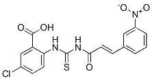 535965-20-9,5-CHLORO-2-[[[[3-(3-NITROPHENYL)-1-OXO-2-PROPENYL]AMINO]THIOXOMETHYL]AMINO]-BENZOIC ACID