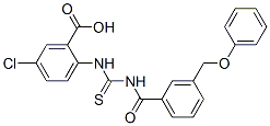 535965-57-2,5-CHLORO-2-[[[[3-(PHENOXYMETHYL)BENZOYL]AMINO]THIOXOMETHYL]AMINO]-BENZOIC ACID