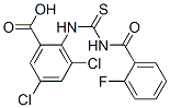 535976-72-8,3,5-DICHLORO-2-[[[(2-FLUOROBENZOYL)AMINO]THIOXOMETHYL]AMINO]-BENZOIC ACID