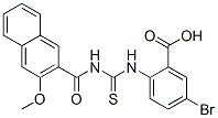 535976-91-1,5-BROMO-2-[[[[(3-METHOXY-2-NAPHTHALENYL)CARBONYL]AMINO]THIOXOMETHYL]AMINO]-BENZOIC ACID