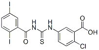 535977-24-3,2-CHLORO-5-[[[(2,5-DIIODOBENZOYL)AMINO]THIOXOMETHYL]AMINO]-BENZOIC ACID