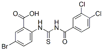 535977-35-6,5-BROMO-2-[[[(3,4-DICHLOROBENZOYL)AMINO]THIOXOMETHYL]AMINO]-BENZOIC ACID