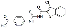 535977-36-7,4-[[[[(3-CHLOROBENZO[B]THIEN-2-YL)CARBONYL]AMINO]THIOXOMETHYL]AMINO]-BENZOIC ACID