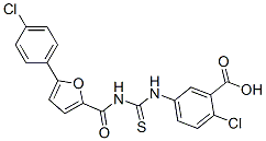535977-58-3,2-CHLORO-5-[[[[[5-(4-CHLOROPHENYL)-2-FURANYL]CARBONYL]AMINO]THIOXOMETHYL]AMINO]-BENZOIC ACID