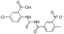 535977-83-4,5-CHLORO-2-[[[(4-METHYL-3-NITROBENZOYL)AMINO]THIOXOMETHYL]AMINO]-BENZOIC ACID