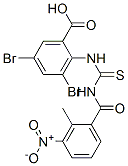 535979-33-0,3,5-DIBROMO-2-[[[(2-METHYL-3-NITROBENZOYL)AMINO]THIOXOMETHYL]AMINO]-BENZOIC ACID