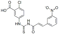 535980-02-0,2-CHLORO-5-[[[[3-(3-NITROPHENYL)-1-OXO-2-PROPENYL]AMINO]THIOXOMETHYL]AMINO]-BENZOIC ACID