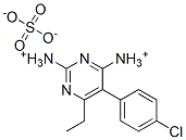 53640-38-3,5-(4-chlorophenyl)-6-ethylpyrimidine-2,4-diammonium sulphate