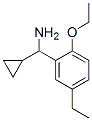 536694-10-7,Benzenemethanamine, alpha-cyclopropyl-2-ethoxy-5-ethyl- (9CI)