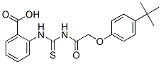 536977-79-4,2-[[[[[4-(1,1-DIMETHYLETHYL)PHENOXY]ACETYL]AMINO]THIOXOMETHYL]AMINO]-BENZOIC ACID