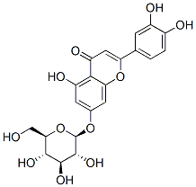 5373-05-11,2-(3,4-dihydroxyphenyl)-7-(beta-D-glucopyranosyloxy)-5-hydroxy-4H-1-benzopyran-4-one