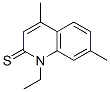 53761-64-1,2(1H)-Quinolinethione,  1-ethyl-4,7-dimethyl-
