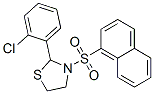 537678-30-1,Thiazolidine, 2-(2-chlorophenyl)-3-(1-naphthalenylsulfonyl)- (9CI)