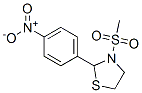 537678-39-0,Thiazolidine, 3-(methylsulfonyl)-2-(4-nitrophenyl)- (9CI)