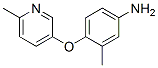 537705-06-9,3-METHYL-4-(6-METHYL-PYRIDIN-3-YLOXY)-PHENYLAMINE