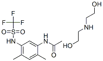 53780-36-2,N-[2,4-dimethyl-5-(trifluoromethylsulfonylamino)phenyl]acetamide: 2-(2 -hydroxyethylamino)ethanol