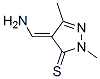 53923-87-8,3H-Pyrazole-3-thione,  4-(aminomethylene)-2,4-dihydro-2,5-dimethyl-