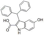 53924-10-0,3-benzhydryl-5-hydroxy-1H-indole-2-carboxylic acid