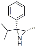 53932-94-8,Aziridine, 3-methyl-2-(1-methylethyl)-2-phenyl-, cis- (9CI)