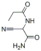 53943-34-3,Propanamide,  N-(2-amino-1-cyano-2-oxoethyl)-