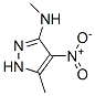 53960-84-2,1H-Pyrazol-3-amine,  N,5-dimethyl-4-nitro-