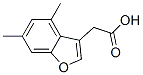 539807-37-9,(4,6-DIMETHYL-1-BENZOFURAN-3-YL)ACETIC ACID