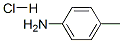 540-23-8,4-Methylaniline hydrochloride