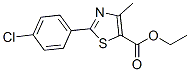 54001-12-6,ETHYL 2-(4-CHLOROPHENYL)-4-METHYL-1,3-THIAZOLE-5-CARBOXYLATE