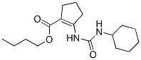 54010-15-0,1-Cyclohexyl-3-(2-butoxycarbonylcyclopent-1-enyl)urea