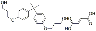 54018-76-7,but-2-enedioic acid: 3-[4-[2-[4-(3-hydroxypropoxy)phenyl]propan-2-yl]p henoxy]propan-1-ol