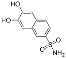54023-75-5,6,7-dihydroxynaphthalene-2-sulphonamide