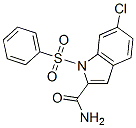 540740-48-5,6-CHLORO-1-(PHENYLSULFONYL)-1H-INDOLE-2-CARBOXAMIDE