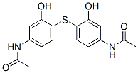 5411-79-0,N-[4-(4-acetamido-2-hydroxy-phenyl)sulfanyl-3-hydroxy-phenyl]acetamide