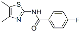 541526-79-8,Benzamide, N-(4,5-dimethyl-2-thiazolyl)-4-fluoro- (9CI)