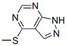 5418-10-0,4-(methylthio)-1H-pyrazolo[3,4-d]pyrimidine
