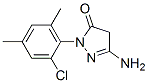 54241-45-1,5-amino-2-(2-chloro-4,6-dimethylphenyl)-2,4-dihydro-3H-pyrazol-3-one